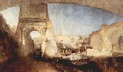 Joseph Mallord William Turner Das Forum Romanum, fur Mr. Soanes Museum oil